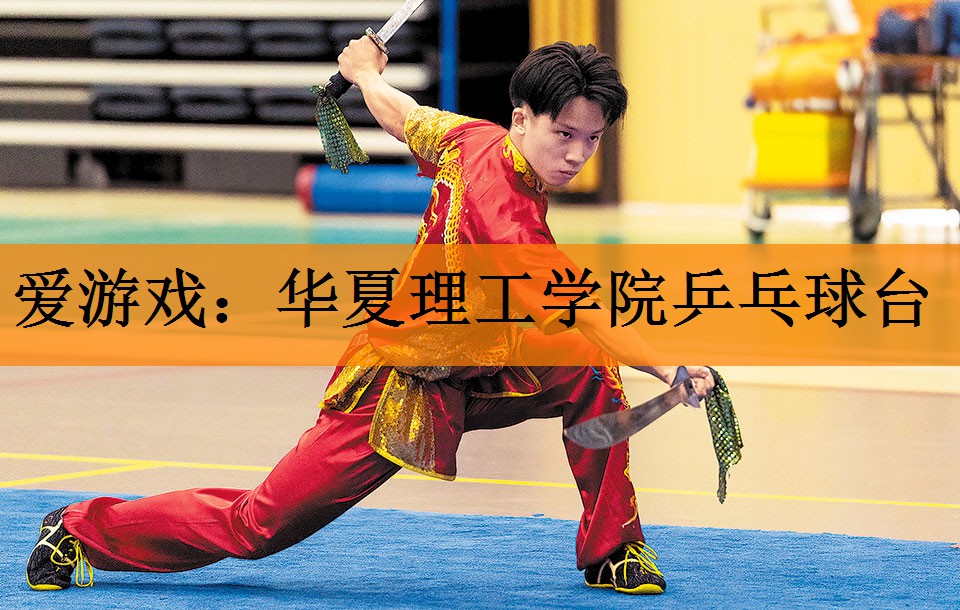爱游戏：华夏理工学院乒乓球台