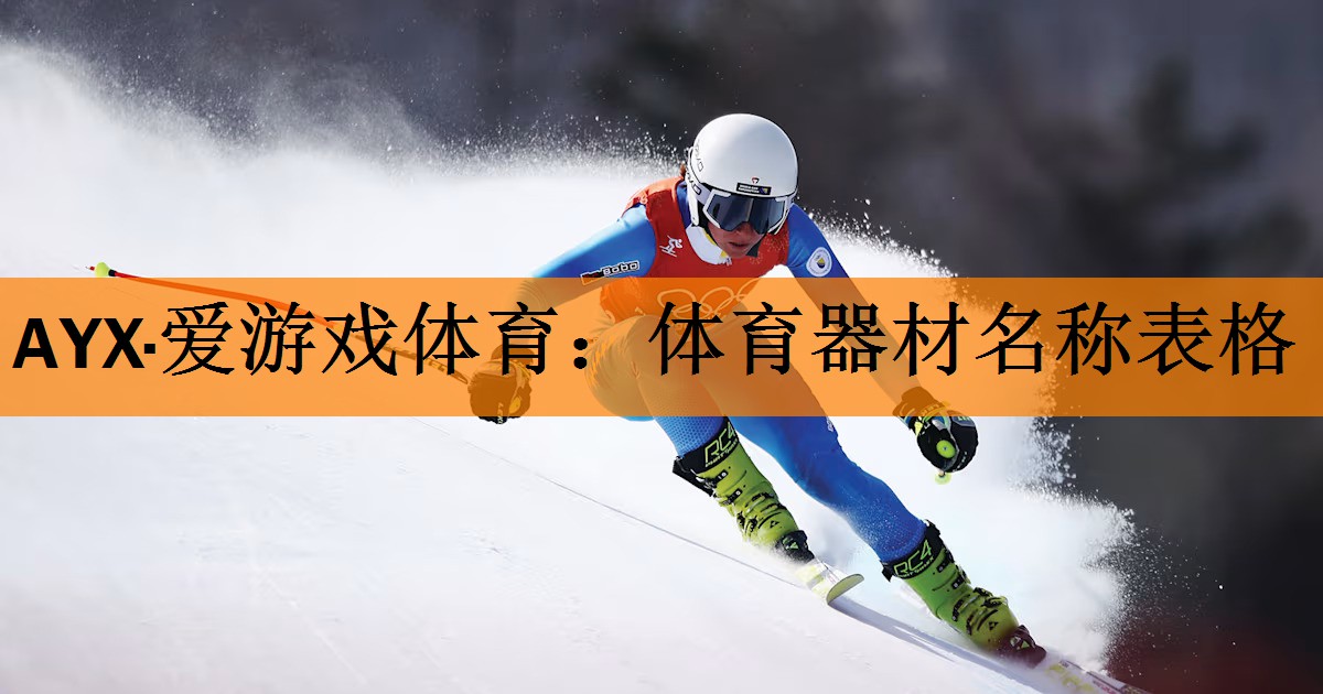 AYX·爱游戏体育：体育器材名称表格