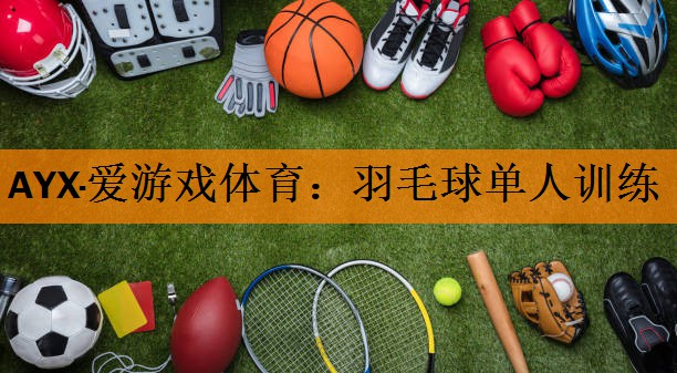 AYX·爱游戏体育：羽毛球单人训练