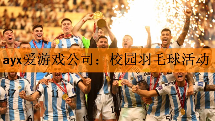 <strong>ayx爱游戏公司：校园羽毛球活动</strong>