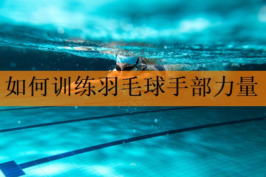 如何训练羽毛球手部力量