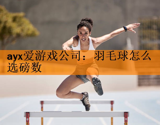 羽毛球怎么选磅数